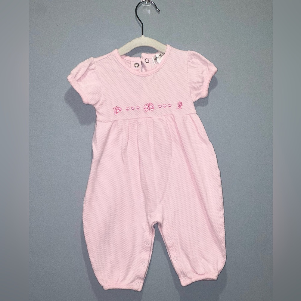 Baby Place 3-6 month Vintage Style Pink One Piece
